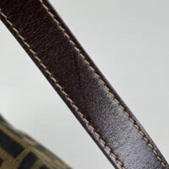 Fendi Zucca Mamma Baguette Shoulder Bag canvas bag brown - Picture 6 of 6